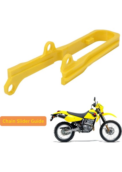 DRZ400 DRZ400E 2000-2018 Için Motosiklet Zincir Kaydırıcısı - Sarı (Yurt Dışından)
