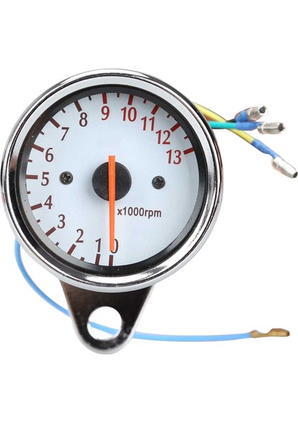 Evrensel Motosiklet Scooter 13000RPM Analog Takometre Ölçer (Yurt Dışından)