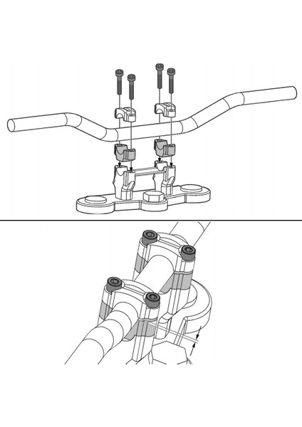 TENERE700 Için Motosiklet Gidon Yükselticileri Montaj Montaj Yükselticisi (Yurt Dışından) indirimleri
