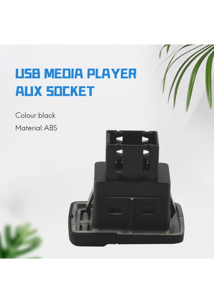 Panda Punto Blue ve Me Medya Oynatıcı Için USB Aux Şarjı (Yurt Dışından)