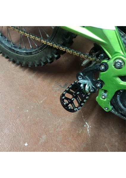 Motosiklet Fooest Ayaklık Ayak Mandalları Dinlenme Pedalı (Siyah) (Yurt Dışından)