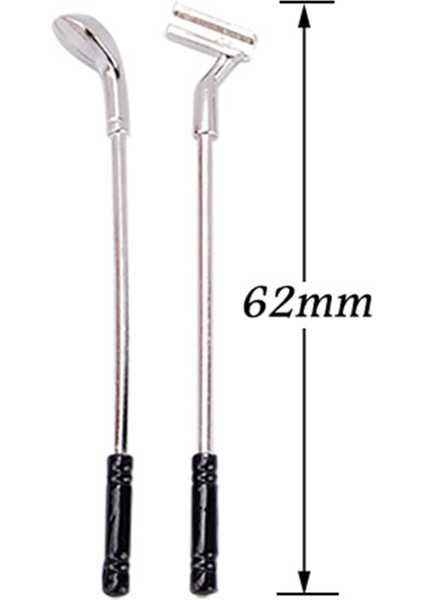 1/10 Paletli X4 Eksenel SCX10 Için Mini Golf Sopaları, Yeşil (Yurt Dışından) modelleri