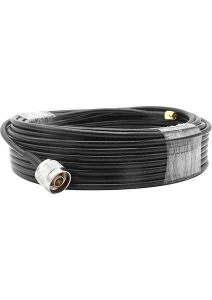 1 Adet RG58 N Erkek Fiş Rp-Sma Erkek Jak Konnektör Kablosu 5m (Yurt Dışından)