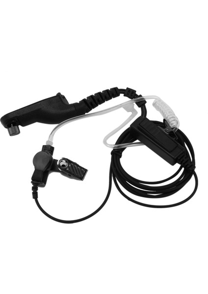 Xir P8268 Xpr 6500 Için Hava Akustik Tüp Kulaklık Mikrofon Kulaklık (Yurt Dışından)