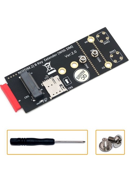 Ngff 3042 3052 M2 B Anahtar Kartı Için M.2 Key-B Kablosuz Modül Adaptörü (Yurt Dışından)