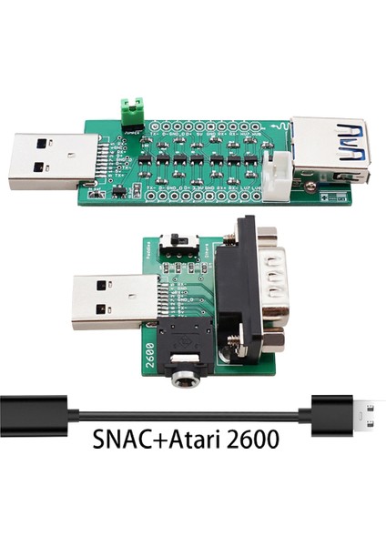USB 3.0 Snac Adaptörü + 2600 Mister Oyun Denetleyicisi Için Dönüştürücü DE10NANO Mister Fpga Mister Io Kurulu (Yurt Dışından)