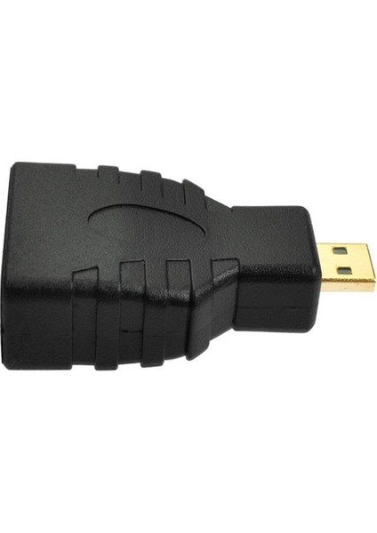 5'li Paket Mini Adaptör Altın Kaplama Mini Erkek - Kadın (Yurt Dışından)