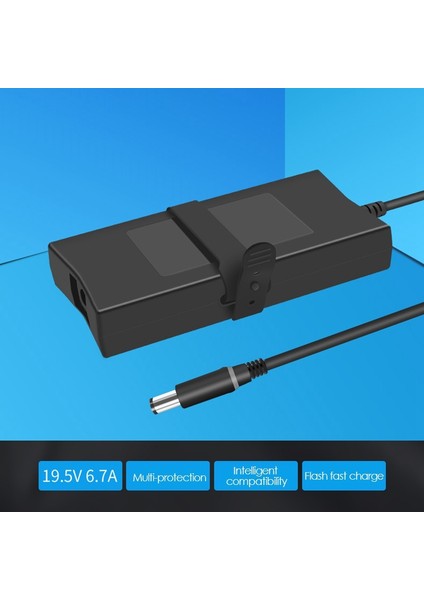 130W Laptop Şarj 7450 19.5V 6.7A Güç Adaptörü Şarj Cihazı 5150/5160/XPS/XPS M1710/2310 Vb Ab Tak (Yurt Dışından)