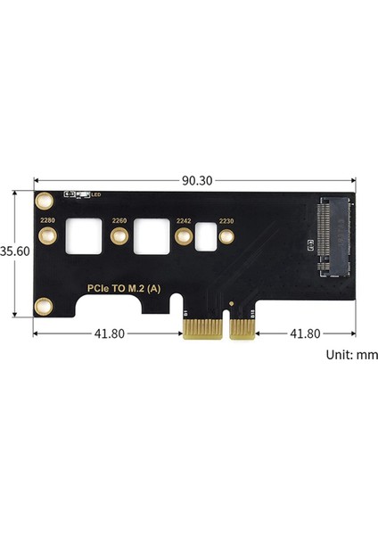 Cm4 Pcı-E - M.2 Adaptör Hesaplama Modülü 4 Nvme SSD Çok Fonksiyonlu Taşınabilir Adaptör Kartı (Yurt Dışından)