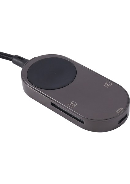 Izlemek Için Kablosuz Şarjlı USB Kullanışlı Cep Telefonu Kart Okuyucu Adaptörü (Yurt Dışından)