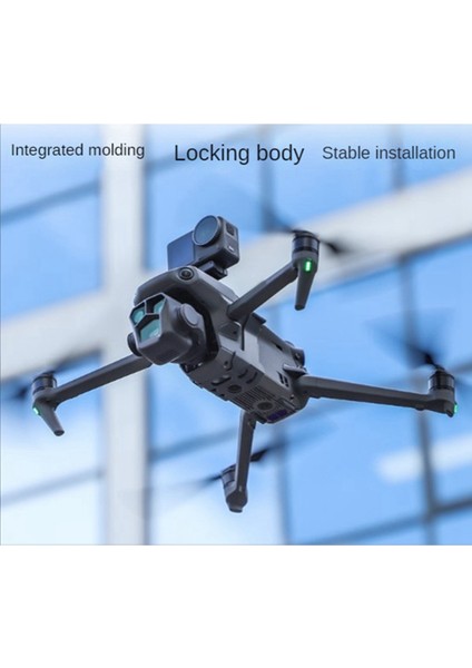 Mavic3 Pro Montaj Kiti + Projektör YU3CLASSI INSTA360X3 Uygun Taşınabilir Kamera Braketi, C (Yurt Dışından)