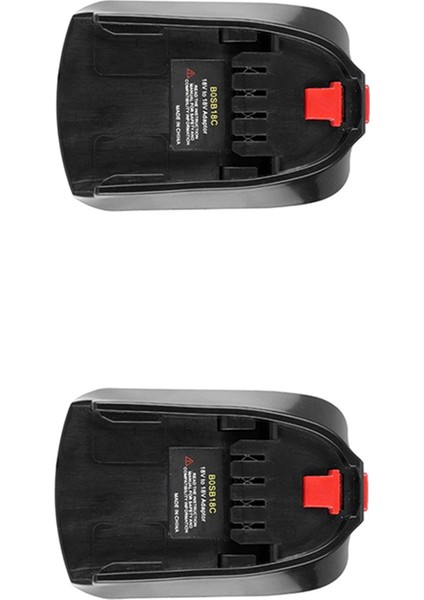 2 Adet Pil Adaptörü 18V Li-Ion Pil Için Kullanın BAT618 Ev Lityum Elektrik Güç Aracı Tüm 18V Değiştirin (Yurt Dışından) modelleri