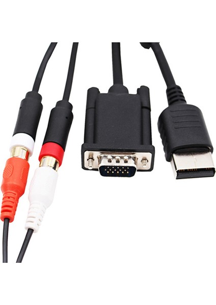 Dreamcast Yüksek Çözünürlüklü VGA Kablosu + 3,5 mm - 2 Erkek Rca Adaptör (Yurt Dışından) indirimleri