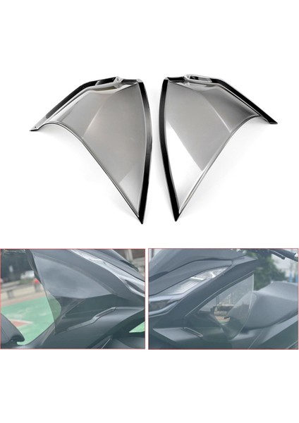 Motosiklet Ön Yan Bacak Koruma Legshield Deflektörler PCX160 160 2021-2022 Için Rüzgar Kapağı (Yurt Dışından)