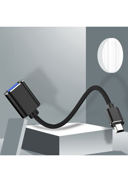 Mini USB 2.0 Dişi Otg Adaptör Kablosu, U Disk Kolu Için Uygun Düz Beyaz Araba Mp3 (Yurt Dışından) fiyatları