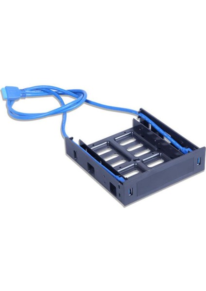 2 x USB 3.0 Ön Panel, 3,5 Inç Cihaz/hdd Veya 2,5 Inç Ssd/hdd'den 5,25 Diskete ve Optik Sürücü Bölmesi Tepsi Braketine Kadar (Yurt Dışından)