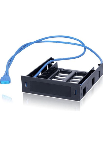2 x USB 3.0 Ön Panel, 3,5 Inç Cihaz/hdd Veya 2,5 Inç Ssd/hdd'den 5,25 Diskete ve Optik Sürücü Bölmesi Tepsi Braketine Kadar (Yurt Dışından)