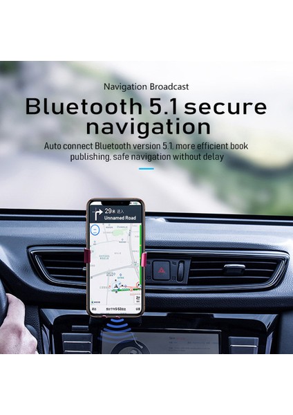 USB Bluetooth 5.1 Adaptörü Kablosuz USB Bluetooth Alıcısı USB Ses Verici Araç Bluetooth Adaptörü (Yurt Dışından)
