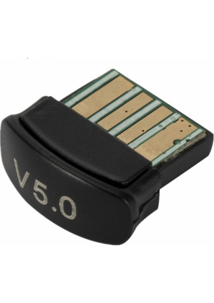 5.0 Bluetooth Adaptörü USB Bluetooth Alıcı Verici Bilgisayar Kablosuz Ses Bluetooth Adaptörü (Yurt Dışından)