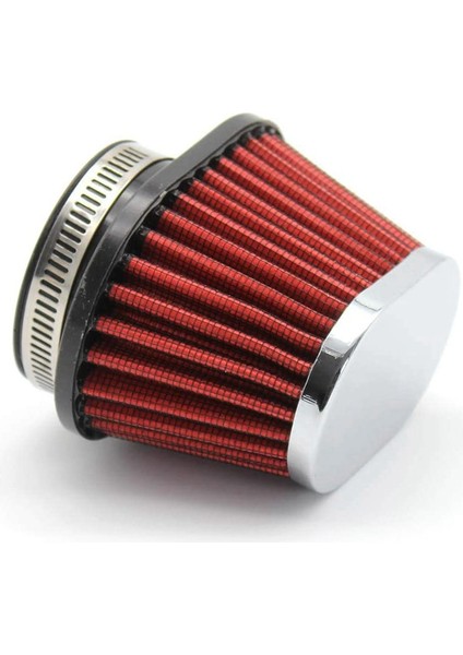 1 Adet Evrensel Yuvarlak Konik Araba Motosiklet Hava Filtresi 51MM 2 Inç Emme Filtresi-Kırmızı (Yurt Dışından) fırsatları