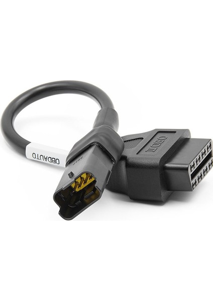 Obd Motosiklet Kablosu 4 Pin Fiş Kablosu Teşhis Kablosu 4pin To Obd2 16 Pin Adaptör (Yurt Dışından) fırsatları