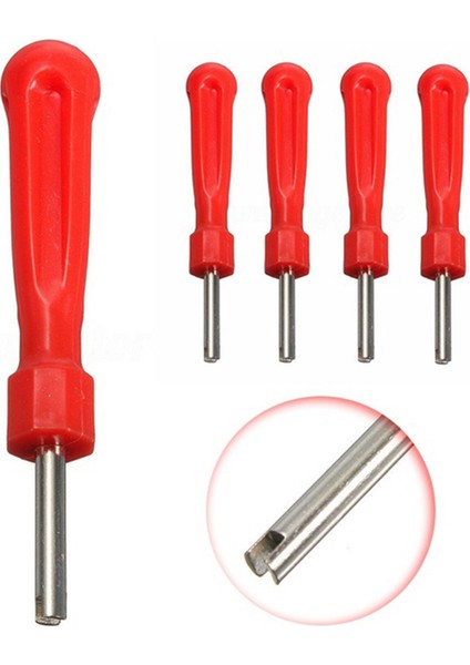 4 Adet Lastik Valf Çekirdek Sökücü Sökme Lastik Tamir Aracı Tornavida (Yurt Dışından)