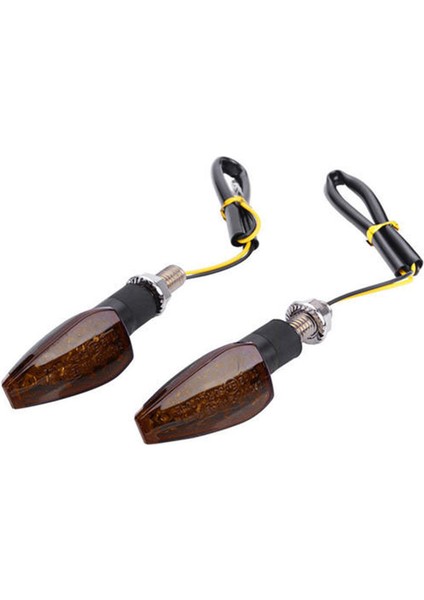 Evrensel 12V Yanıp Sönen Dönüş Sinyali Işık Motosiklet Kuyruk Işık (Yurt Dışından)