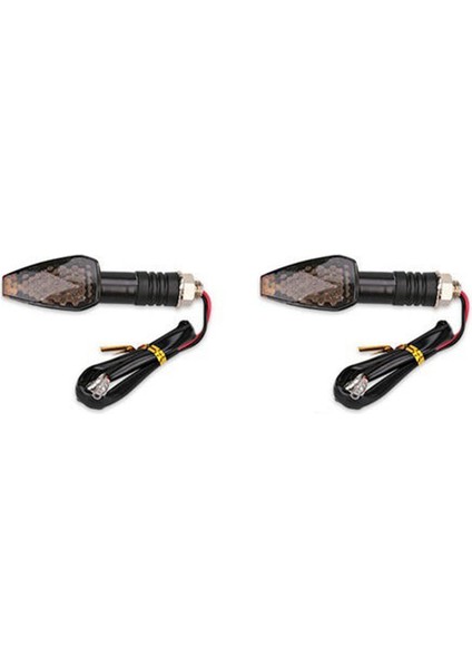 Evrensel 12V Yanıp Sönen Dönüş Sinyali Işık Motosiklet Kuyruk Işık (Yurt Dışından)