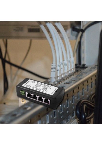 2x 4 Port Poe Enjektör Poe Güç Adaptörü Ethernet Güç Kaynağı Pimi (Yurt Dışından) fiyatları