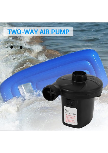 Ab Tak Elecic Hava Pompası DC12V / AC230V 3 Nozullu Pompaları Şişirin (Yurt Dışından)
