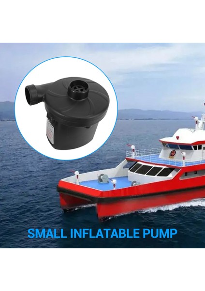 Ab Tak Elecic Hava Pompası DC12V / AC230V 3 Nozullu Pompaları Şişirin (Yurt Dışından)
