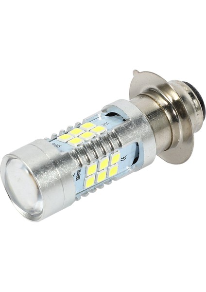 H6 Tek Pençe Motosiklet 3030 21SMD LED Far Işık Lambası Ampul (Yurt Dışından)