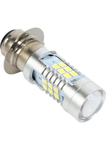 H6 Tek Pençe Motosiklet 3030 21SMD LED Far Işık Lambası Ampul (Yurt Dışından)