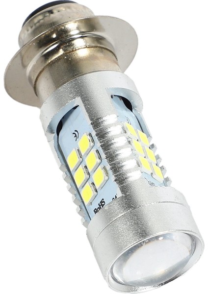 H6 Tek Pençe Motosiklet 3030 21SMD LED Far Işık Lambası Ampul (Yurt Dışından)