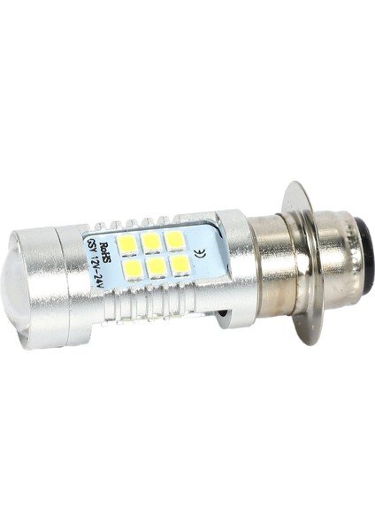 H6 Tek Pençe Motosiklet 3030 21SMD LED Far Işık Lambası Ampul (Yurt Dışından)