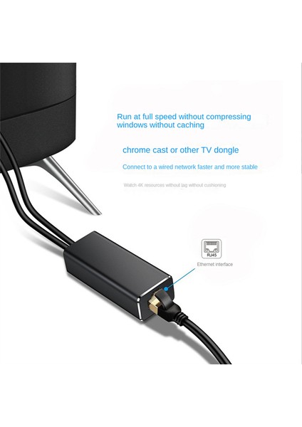 Stick Usb'den RJ45'E Mikro USB Ethernet Adaptörü 10/100MBPS (Yurt Dışından)