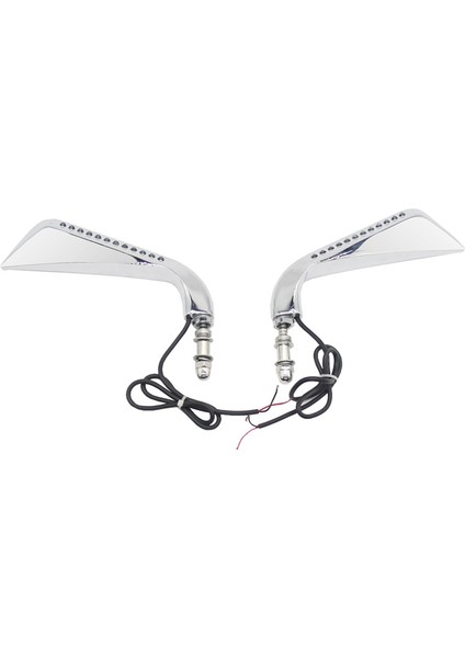 Softail Için Motosiklet Dikiz Yan Aynası, Gümüş (Yurt Dışından)