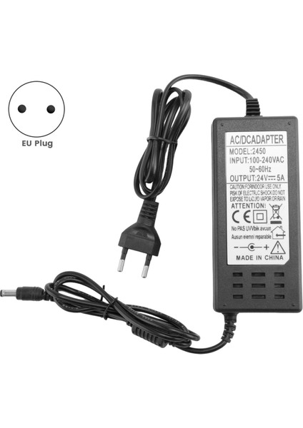 Ac Dc 24V 5A Güç Kaynağı Adaptörü Püskürtme Pompası Güç Kaynağı Ab Tak (Yurt Dışından)