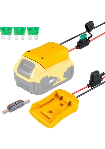 20V Li-Ion Pil Yuvası Tutucu Gücü Için Pil Adaptörü (Yurt Dışından) fırsatları