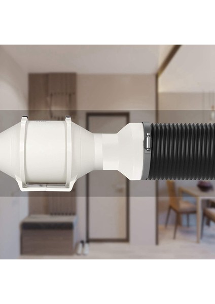 2x Havalandırma Borusu Redüktör Adaptörü Boru Hava Kanalı Adaptörü (150-100MM) (Yurt Dışından)