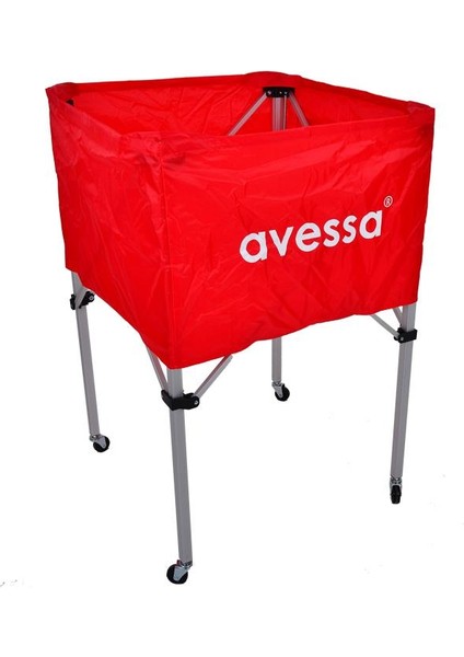TA-300 Aleminyum Tekerlekli Top Arabası Kırmızı