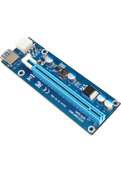 Pcıe 1x - 16X Grafik Kartı 6pin Tek Güç Kaynağı Adaptör Kablosu (Yurt Dışından)