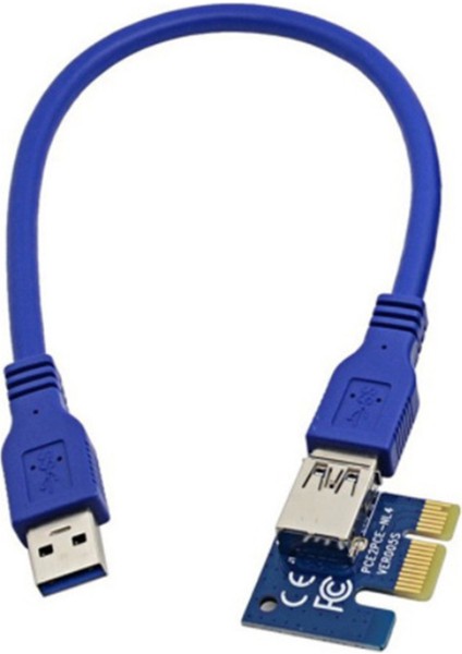 Pcıe 1x - 16X Grafik Kartı 6pin Tek Güç Kaynağı Adaptör Kablosu (Yurt Dışından)