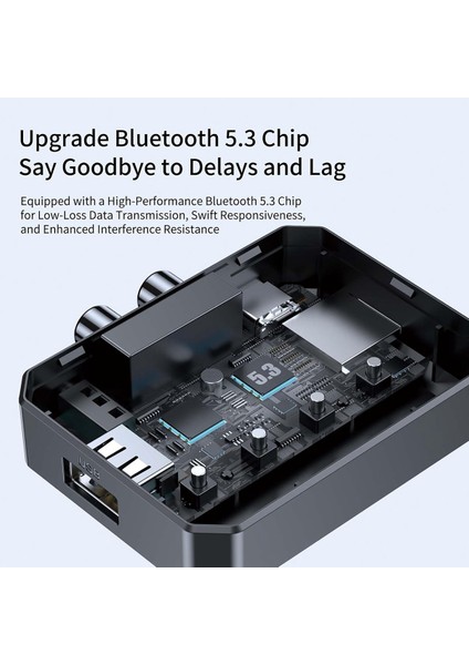 Nfc Bluetooth Alıcısı, Araba Için Bluetooth 5.3 Aux Adaptörü, Müzik Için (Yurt Dışından) indirimleri