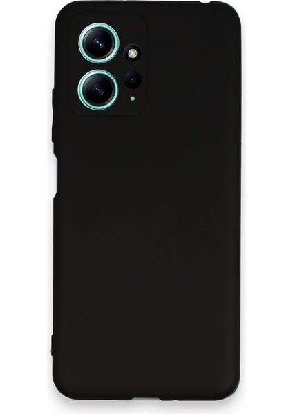 Xiaomi Redmi Note 12 4g Kılıf First Silikon - Siyah 300099
