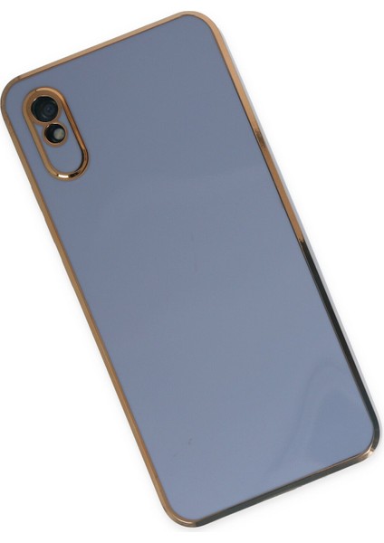 Xiaomi Redmi 9A Kılıf Volet Silikon - Mavi 300099 fiyatları