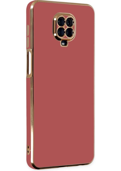 Xiaomi Redmi Note 9s Kılıf Volet Silikon - Kırmızı 300099