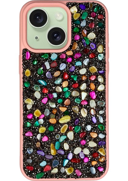 Mobil Mix Apple iPhone 15 Tlp Mercan Case