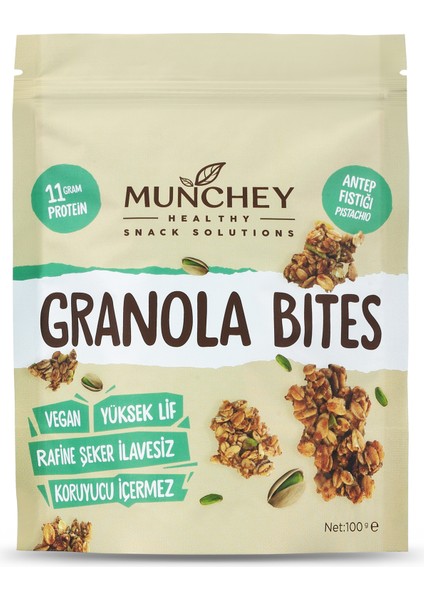 100GR Antep Fıstıklı Granola Bites