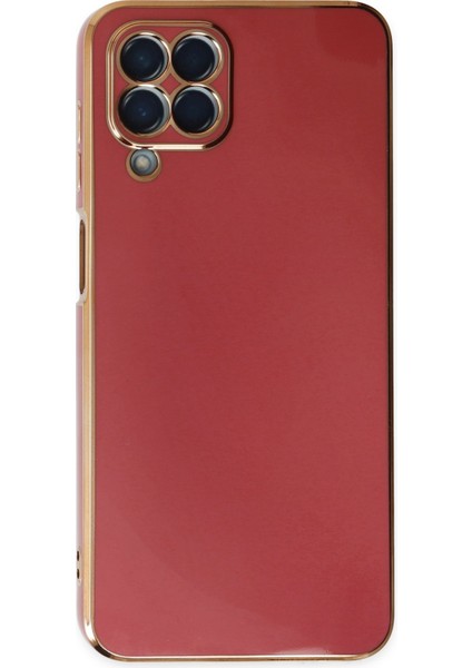 Samsung Galaxy M33 Kılıf Volet Silikon - Kırmızı 300099